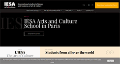 Desktop Screenshot of iesa.edu